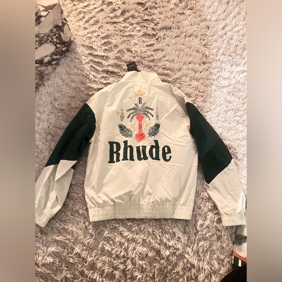 NEW W TAGS Rhude Tracksuit 2 Piece Zip Up Sweatsuits Sweatpants Hoodie Suit Set - Picture 5 of 6